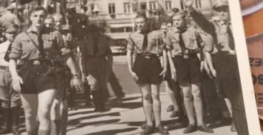 Preview: 1. Mai 1937 - Maibaum - Pimpfe , Hitlerjugend ist angetreten